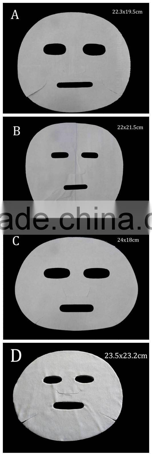 100% Rayon Compressed Facial Mask