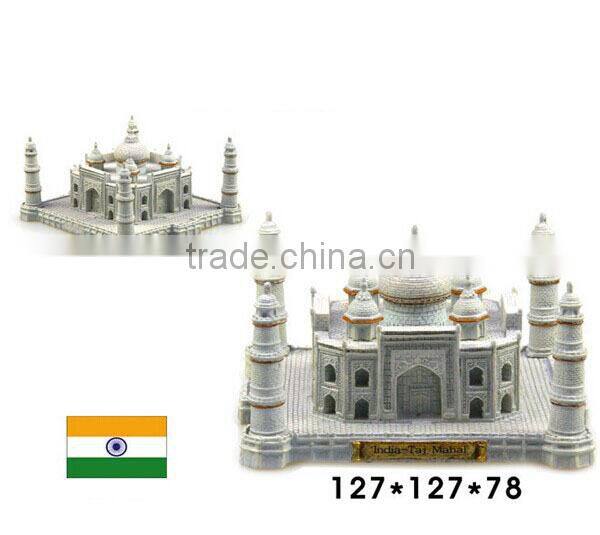 Miniature India Taj Mahal model gift resin building model