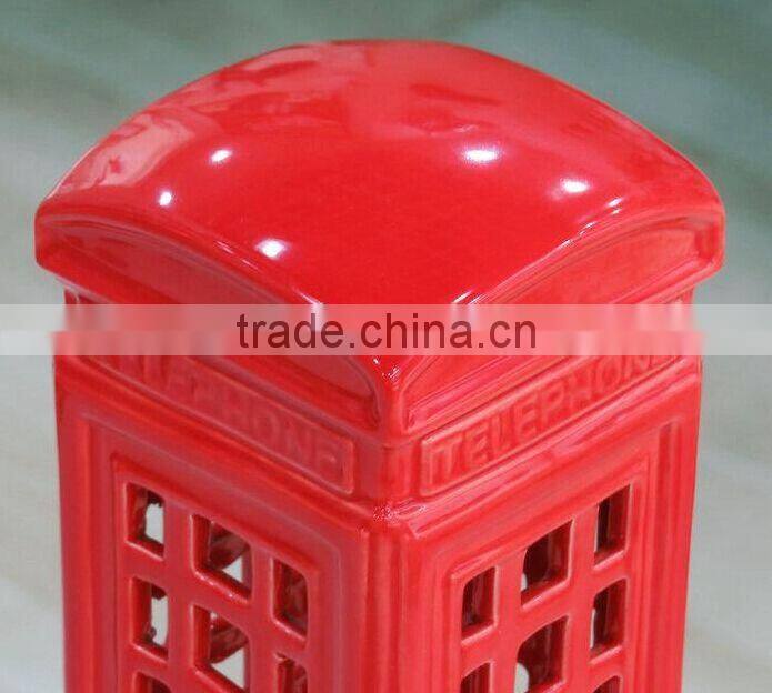 Creative resin London phone booth souvenirs