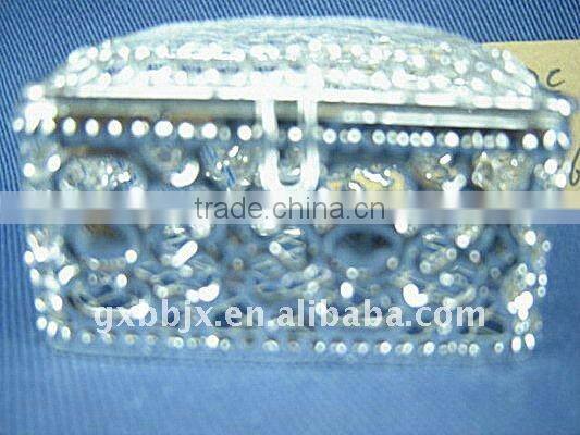 Rectangle silver wire cute seasonal packaging box