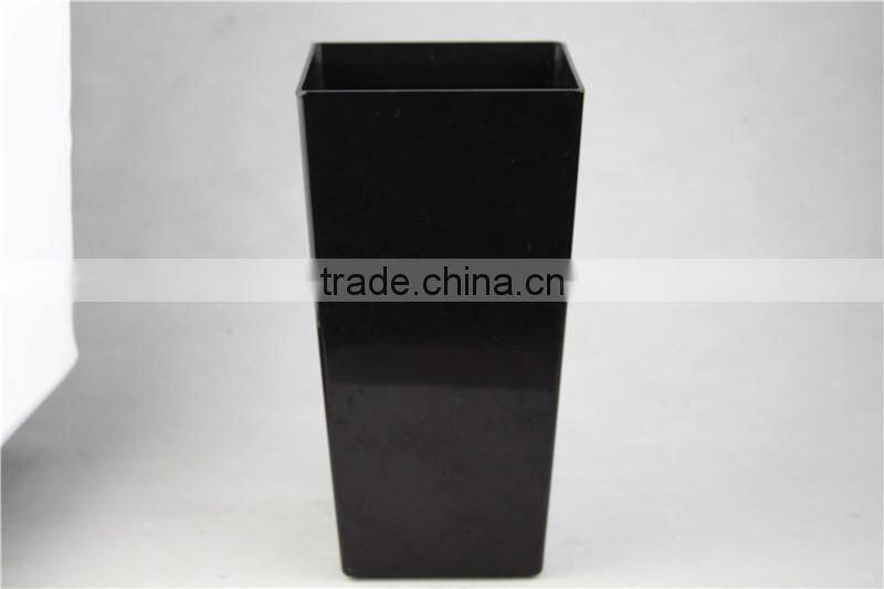 Home garden decorative brown square type pots vases planters HP P02 04