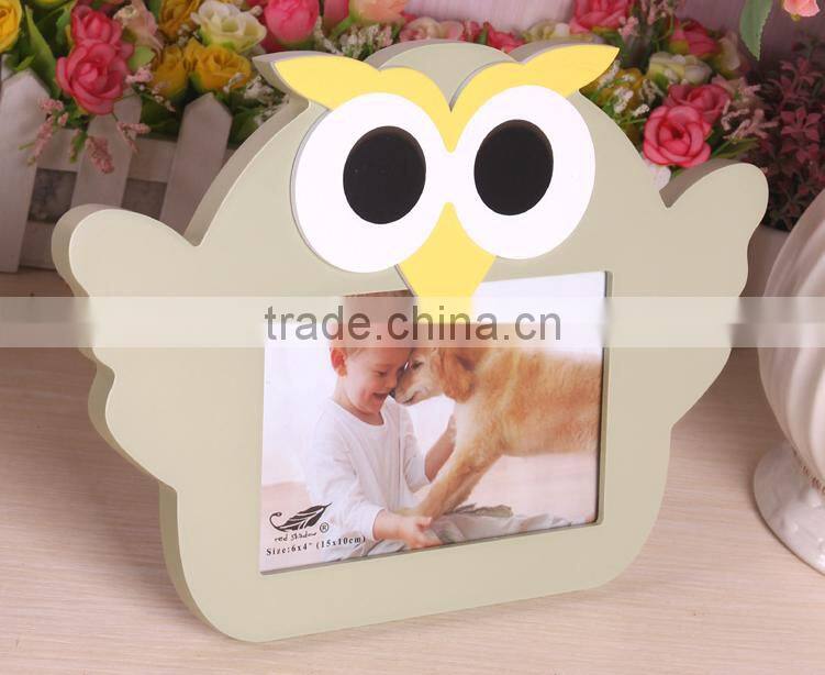 Chrildren's photo frame, funny wood photo frame