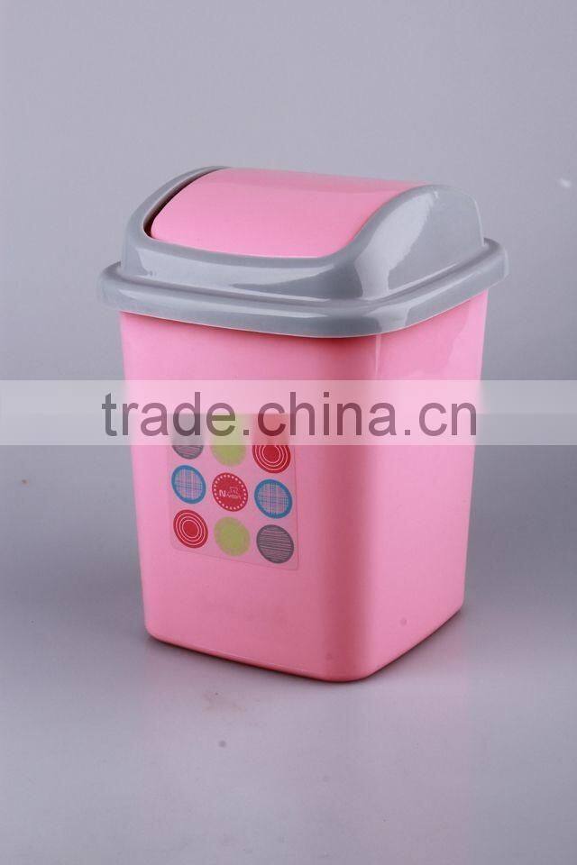 Rubbish Bin Household Garbage Can/Plastic Trash Can
