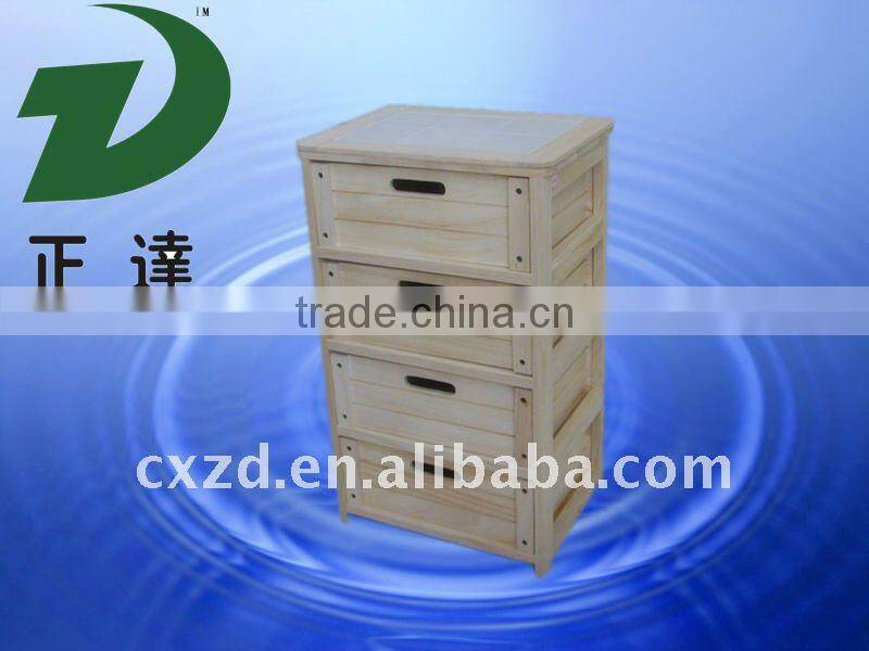 Receive solid wood cabinets