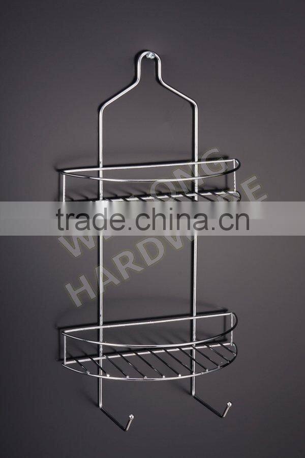 anti-rust metal shower caddy for bathroom