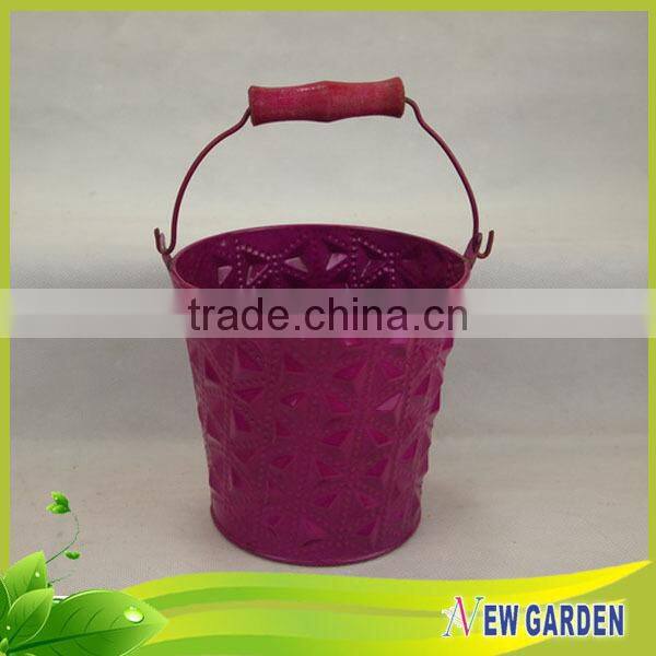 Natural fancy handmade Home decor colored planter bulk flower pots