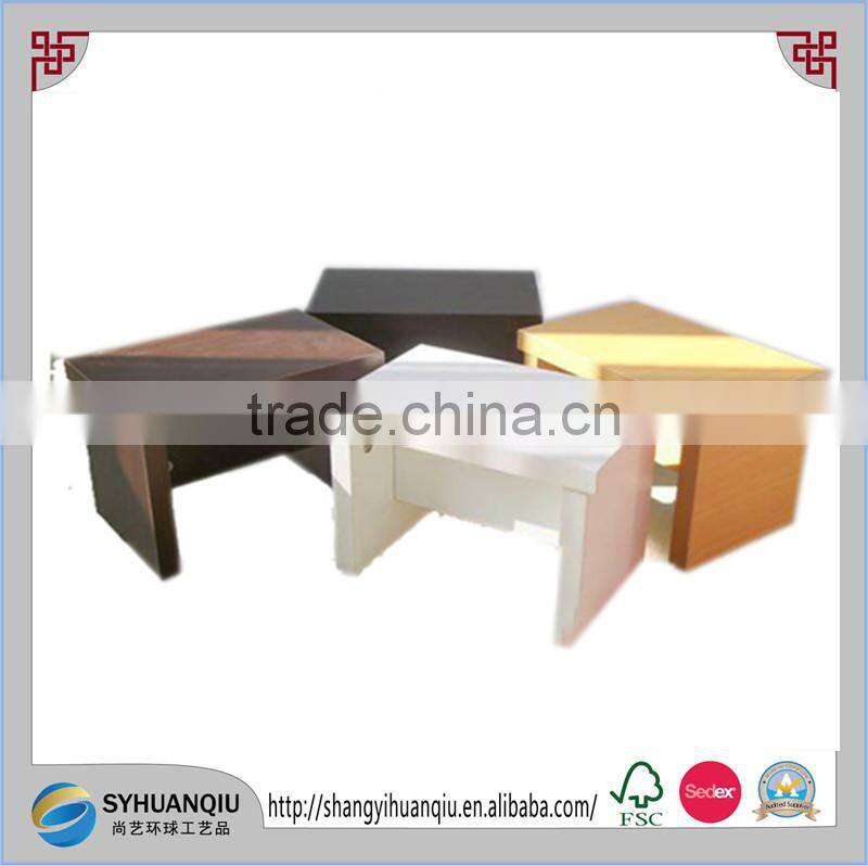 hot sell Handmade Colorful Painted green Wooden Child's Stool