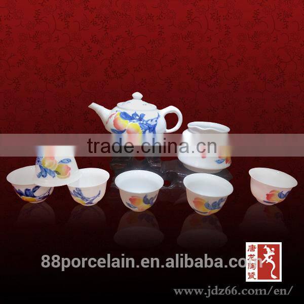 Bone china high quality home decoration porcelain tea set with royal collection for best sale
