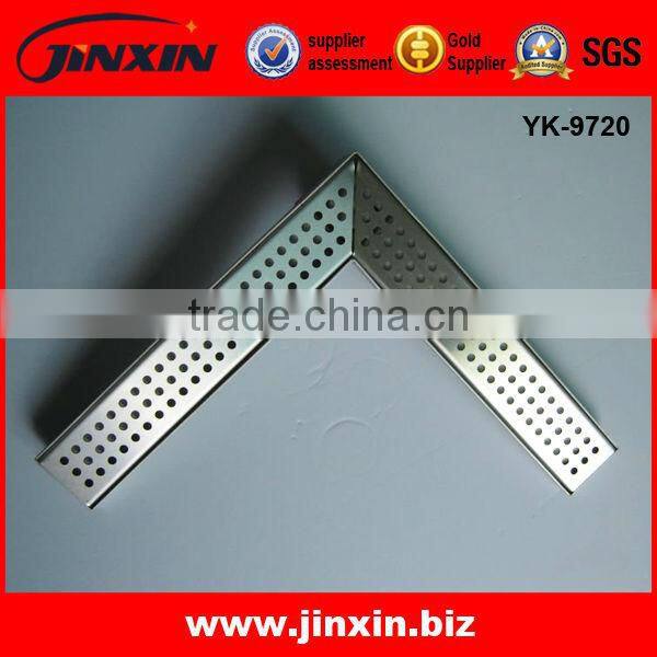 stainless steel angle floor drain for pool/shower room YK-9720