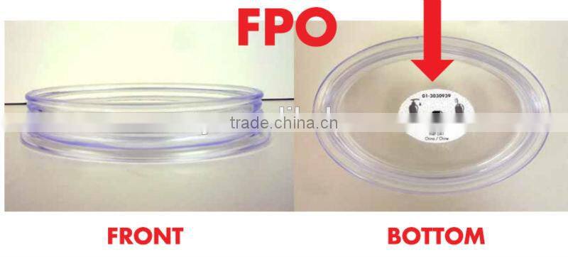 set of 3 pcs Plastic transparent bathroom Sets