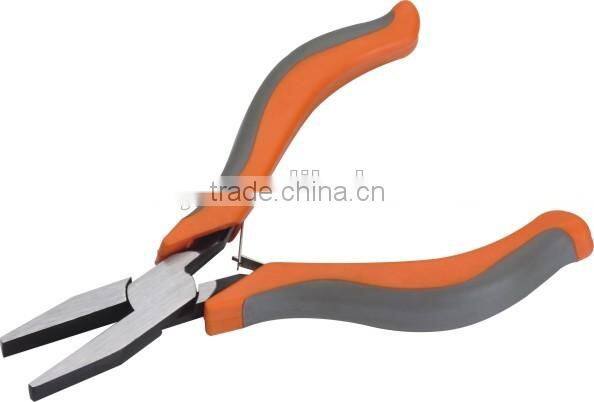 European type double color PVC dipped handle mini long nose pliers