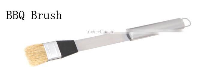 5pcs Portable bbq tool set (bbq fork/ bbq brush)