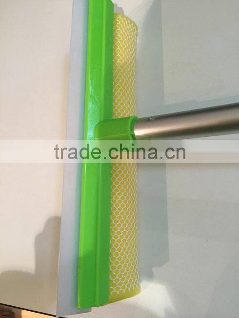 window cleaners squeegee, car silicone window squeegee with sponge