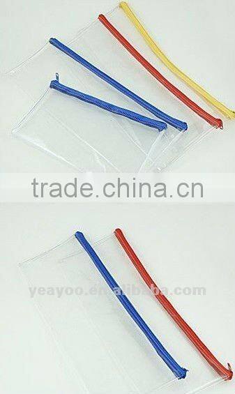 hot selling Clear PVC zipper bag