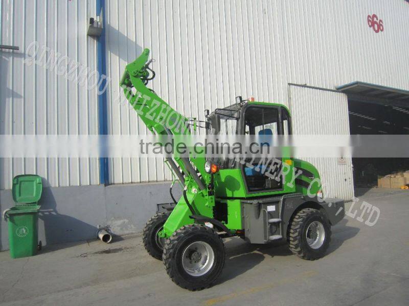 1t loader HZM 910 for sale with log grapple zl10