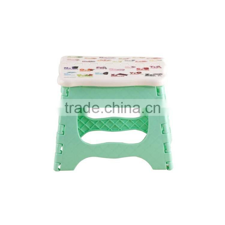 Strong Plastic Foldable Step Stool for Kids