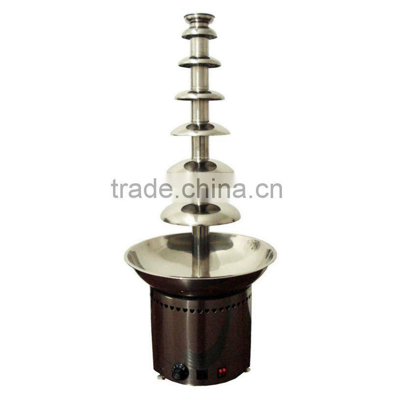 CHOCOLAZI ANT-8130 Auger 7 tiers 304 stainless steel 105 cm commercial wholesale chocolate dipping machine