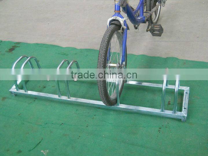Steel bike stand for 4 bikes