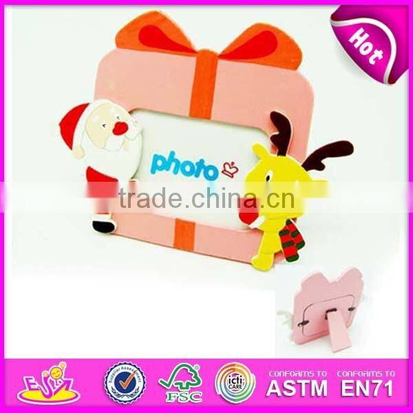 New design wooden photo album for kids,lovely wooden toy photo album for children,low price fashion photo album set toy WJ278251