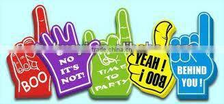 high quality eva foam promotional cheering hand