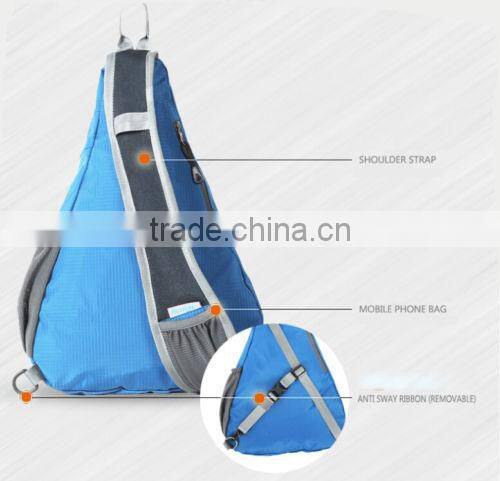 New Sport Hiking Bicycle Shoulder Messenger Backpack Sling Chest Cross Body Bag Rucksack