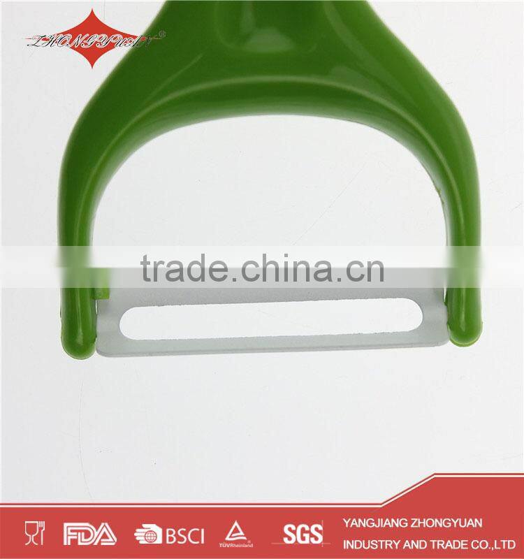 non-stick manual julienne potato peeler with plastic handle