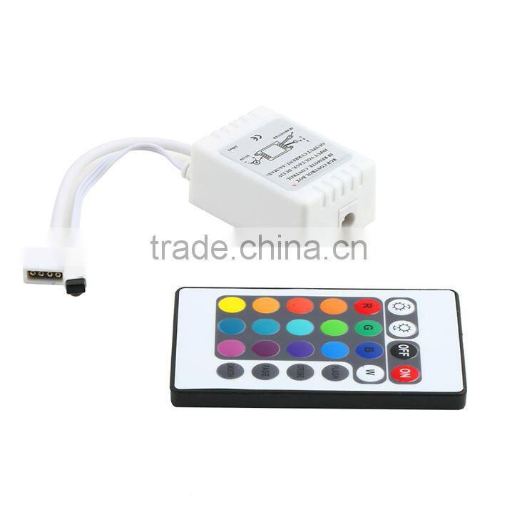 RGB 16 Colors Set Top Box Remote Control Box Universal Remote Control DC 12V for LED Light Strip