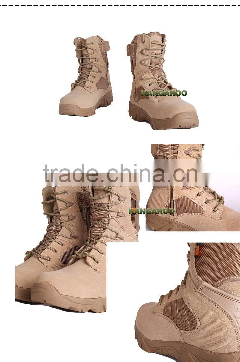 Custom Made Military Rubber Duck Desert Boots Men