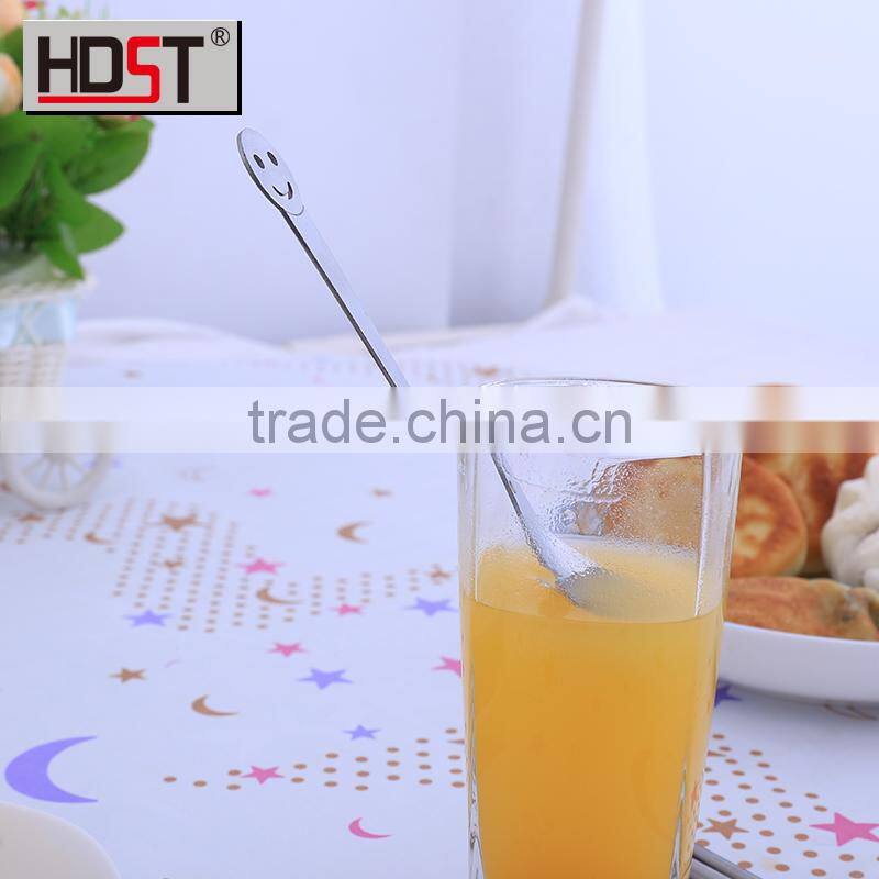 2015 year design smile series promotional twist handle cutlery;holiday gift