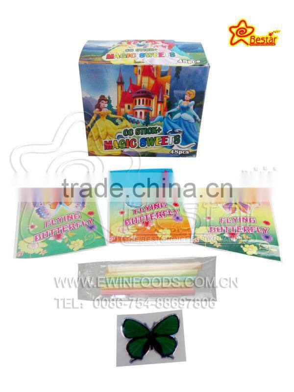 CC Stick Candy With Butterfly Sticker
