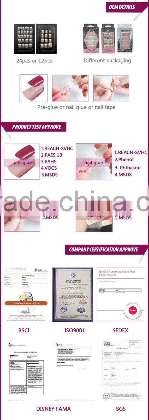 Hot sale sweet heart nail art nail supplies stiletto acrylic nail tips