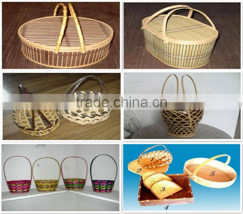 Handmade Bamboo Flower Basket