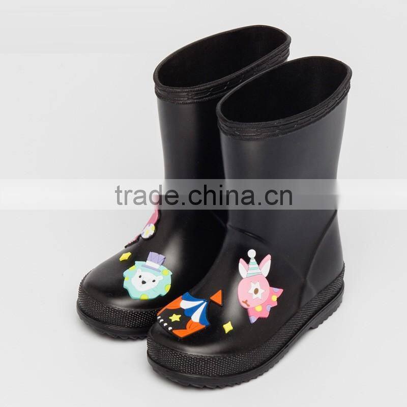 kids cute wellies pvc rain boots manufacturer BSCI hangzhou factory