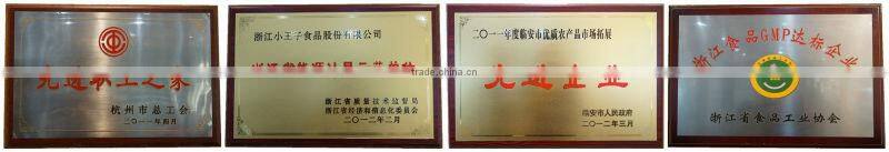 Stackable purple potato chips