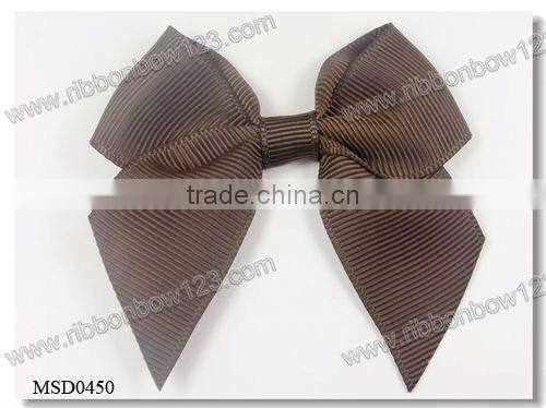 Ribbon bow sticker for invitation card