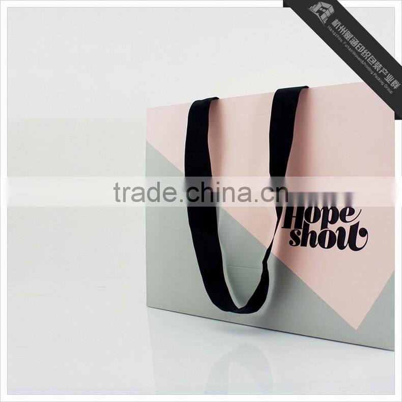 Wholesale Art Paper Packing Paper Bags For Shopping With Logo Printed