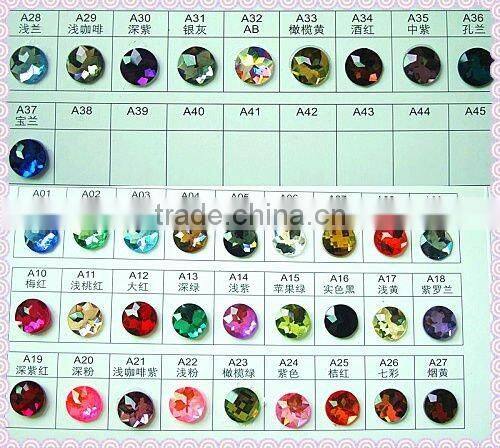 1777 tie shaped crystal mirror beads new design
