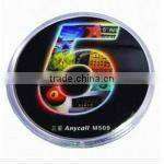 colorful flashing el badge