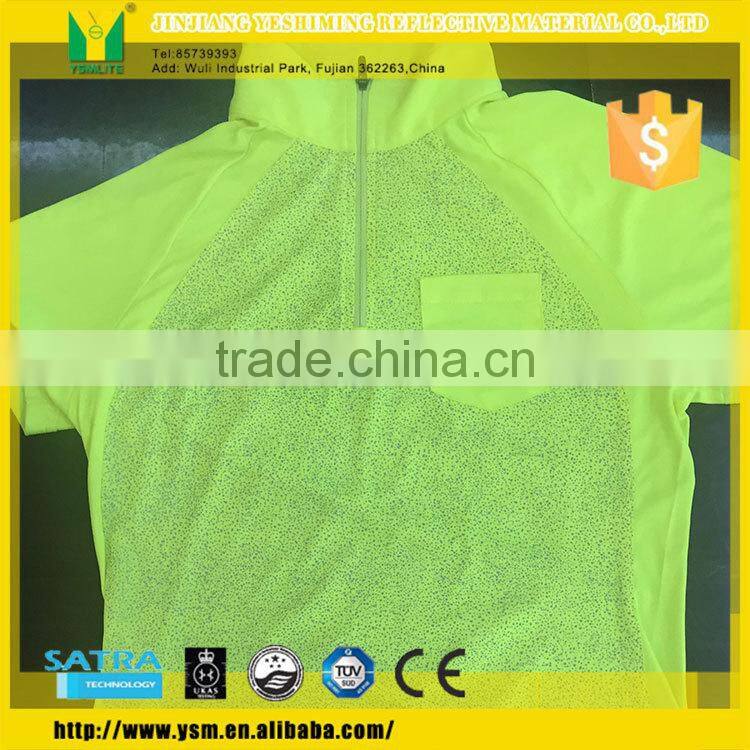 Wholesale in china silver reflective lycra fabric