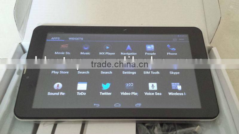 BHNKT88 Tablet PC 7 inch HD Capacitive touch screen Dual core Dual Sim Bluetooth GPS built in 2G android Pad WIFI