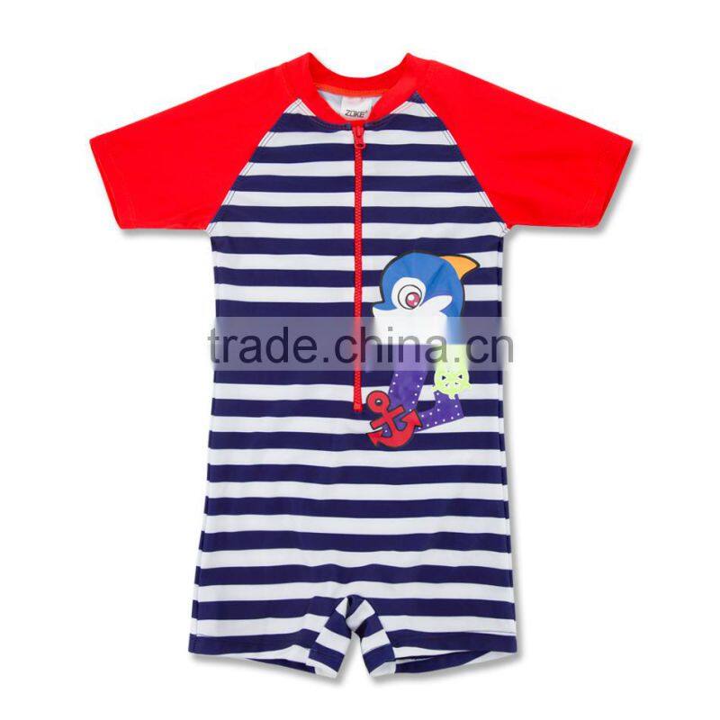 Cute Animal Design Kids Beachwear Girl Swimwear One Piece
