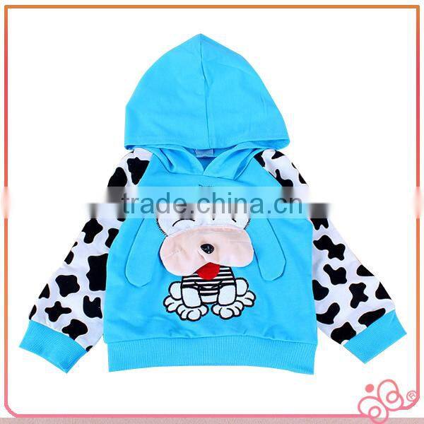 Boy summer blue unique printed design t-shirt kids clothing wholesale