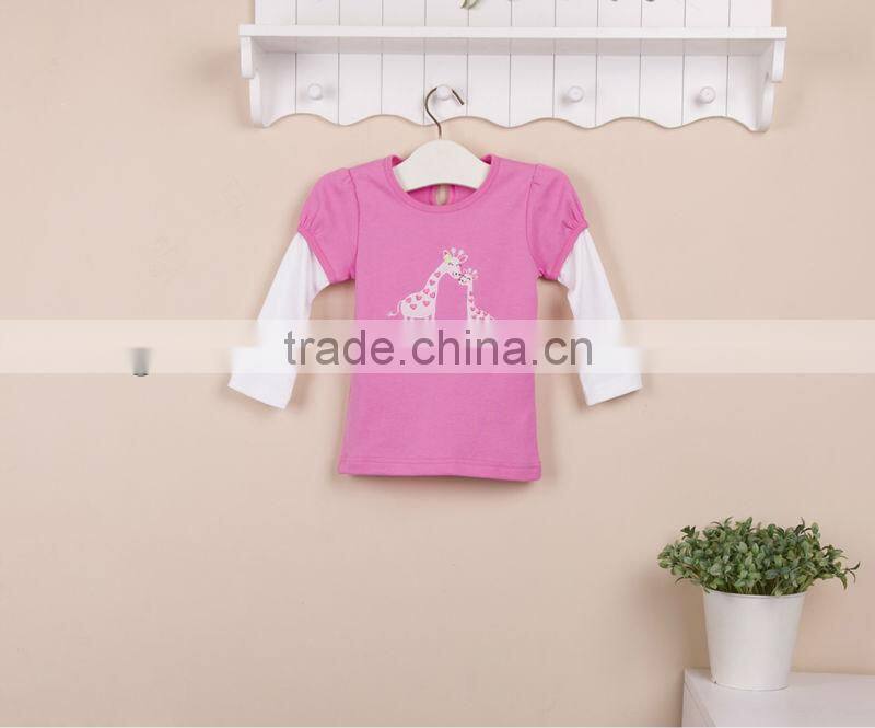 2013 Autumn baby clothes 100% cotton t-shirt long