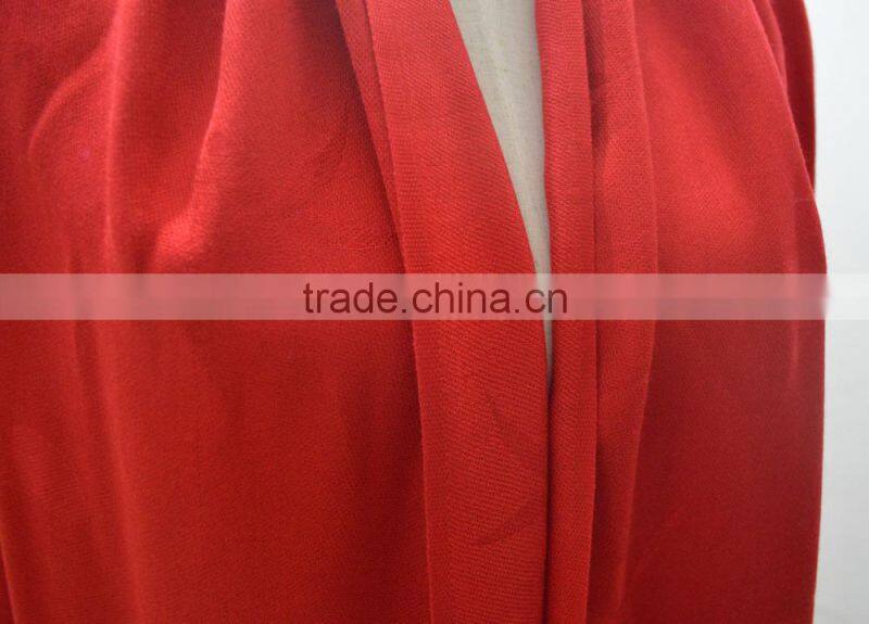 2015 Fashion lady classic hot popular plain soft bamboo fiber viscose shawl scarf