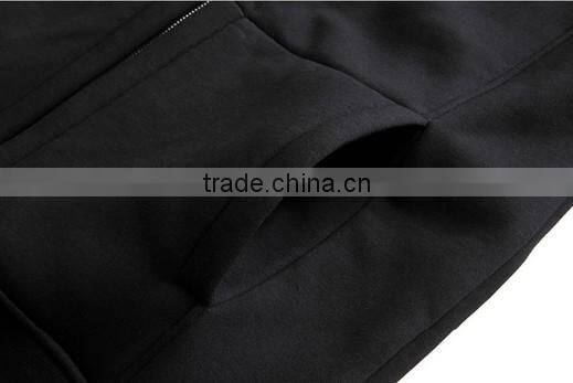 2017 new China Professional wholesale good quality custom pullover zipper pocket hoodies