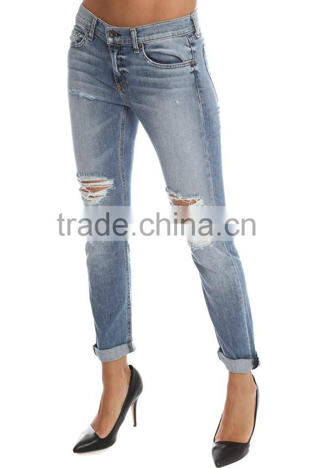 ripped denim jeans ,ripped jeans denim,red blue denim brand jeans