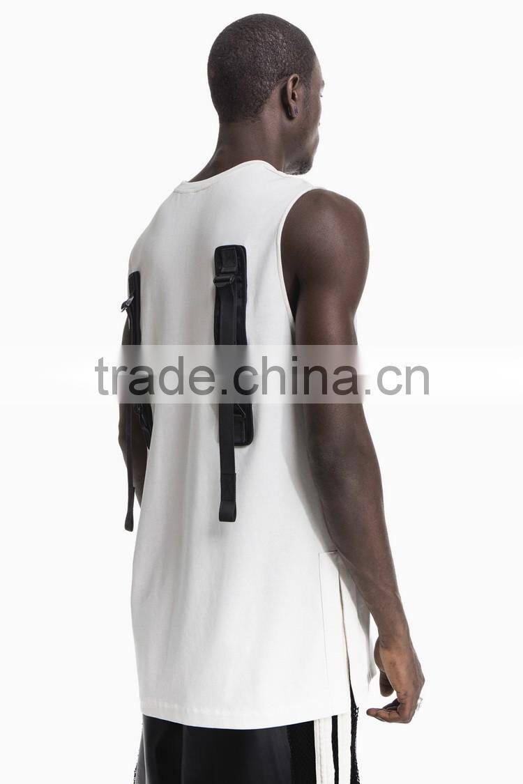 white sleeveless t shirt latest t shirt design for men