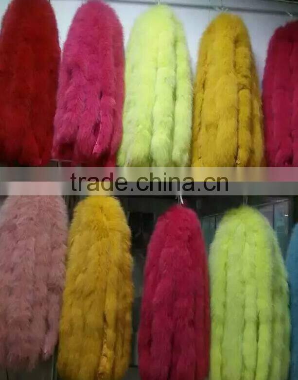 BBG-H-19 Hot sale factory direct supply high quality fox fur trimmings