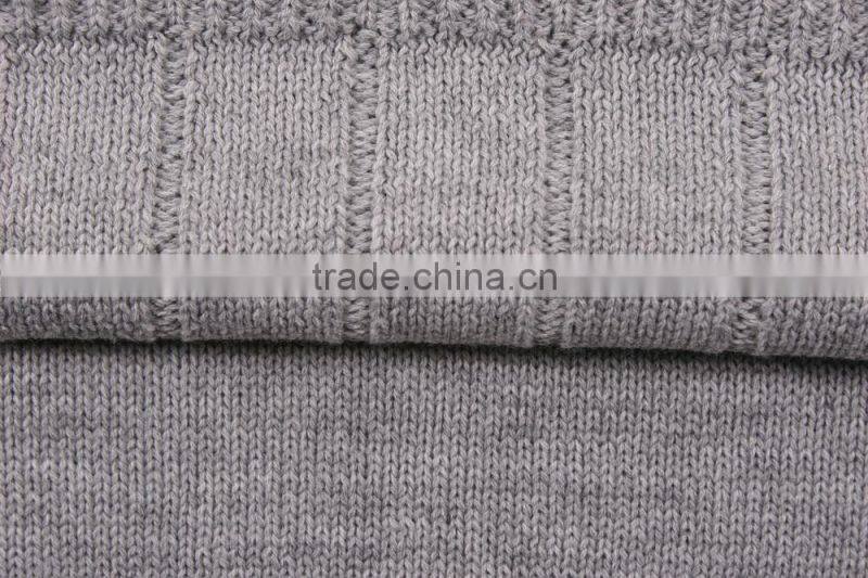 New Fashion Gray Long Sleeve Sweater