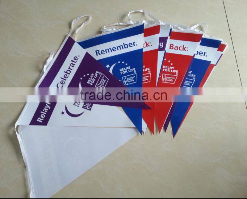 pennant bunting plastic flag